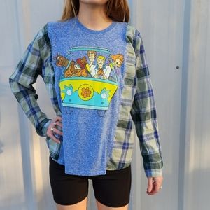 Scooby Doo Flannel Rework